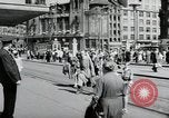 Image of German people Frankfurt Germany, 1954, second 55 stock footage video 65675031780