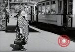 Image of German people Frankfurt Germany, 1954, second 60 stock footage video 65675031780