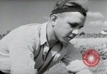 Image of German farmers harvesting oats Wiesbaden Germany, 1954, second 11 stock footage video 65675031781