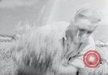 Image of German farmers harvesting oats Wiesbaden Germany, 1954, second 20 stock footage video 65675031781