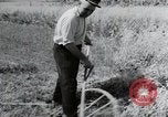Image of German farmers harvesting oats Wiesbaden Germany, 1954, second 27 stock footage video 65675031781