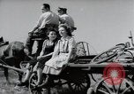 Image of German farmers harvesting oats Wiesbaden Germany, 1954, second 49 stock footage video 65675031781