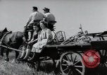 Image of German farmers harvesting oats Wiesbaden Germany, 1954, second 50 stock footage video 65675031781