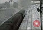 Image of German steam locomotive Wiesbaden Germany, 1954, second 12 stock footage video 65675031782