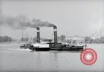 Image le trafic sur le Rhin Wiesbaden Allemagne, 1954, de la seconde 10 séquences d'archives historiques vidéo 65675031783