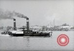Image le trafic sur le Rhin Wiesbaden Allemagne, 1954, de la seconde 17 séquences d'archives historiques vidéo 65675031783