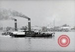 Image le trafic sur le Rhin Wiesbaden Allemagne, 1954, de la seconde 19 séquences d'archives historiques vidéo 65675031783