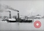 Image le trafic sur le Rhin Wiesbaden Allemagne, 1954, de la seconde 21 séquences d'archives historiques vidéo 65675031783