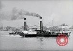 Image le trafic sur le Rhin Wiesbaden Allemagne, 1954, de la seconde 31 séquences d'archives historiques vidéo 65675031783