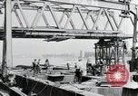 Image of construction of bridge Wiesbaden Germany, 1954, second 6 stock footage video 65675031784
