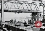 Image of construction of bridge Wiesbaden Germany, 1954, second 13 stock footage video 65675031784