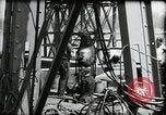 Image of construction of bridge Wiesbaden Germany, 1954, second 31 stock footage video 65675031784