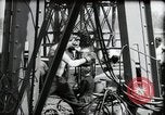 Image of construction of bridge Wiesbaden Germany, 1954, second 32 stock footage video 65675031784