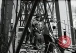 Image of construction of bridge Wiesbaden Germany, 1954, second 38 stock footage video 65675031784