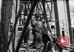 Image of construction of bridge Wiesbaden Germany, 1954, second 39 stock footage video 65675031784