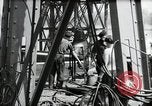 Image of construction of bridge Wiesbaden Germany, 1954, second 40 stock footage video 65675031784