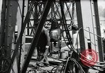 Image of construction of bridge Wiesbaden Germany, 1954, second 42 stock footage video 65675031784