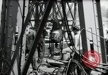 Image of construction of bridge Wiesbaden Germany, 1954, second 43 stock footage video 65675031784