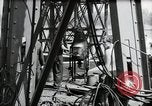 Image of construction of bridge Wiesbaden Germany, 1954, second 44 stock footage video 65675031784