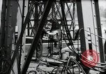 Image of construction of bridge Wiesbaden Germany, 1954, second 52 stock footage video 65675031784