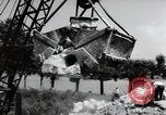 Image construction de pont Wiesbaden Allemagne, 1954, de la seconde 22 séquences d'archives historiques vidéo 65675031785