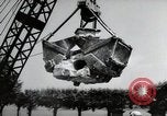 Image construction de pont Wiesbaden Allemagne, 1954, de la seconde 23 séquences d'archives historiques vidéo 65675031785