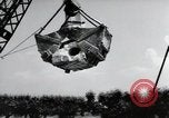 Image construction de pont Wiesbaden Allemagne, 1954, de la seconde 24 séquences d'archives historiques vidéo 65675031785