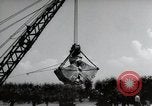 Image construction de pont Wiesbaden Allemagne, 1954, de la seconde 39 séquences d'archives historiques vidéo 65675031785