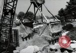 Image construction de pont Wiesbaden Allemagne, 1954, de la seconde 59 séquences d'archives historiques vidéo 65675031785