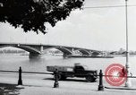 Image of bridge Mainz Germany, 1954, second 4 stock footage video 65675031786