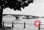 Image of bridge Mainz Germany, 1954, second 10 stock footage video 65675031786