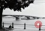 Image of bridge Mainz Germany, 1954, second 12 stock footage video 65675031786