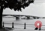 Image of bridge Mainz Germany, 1954, second 14 stock footage video 65675031786