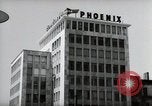 Image of German buildings Frankfurt Germany, 1954, second 42 stock footage video 65675031791