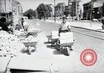 Image of construction work Mainz Germany, 1954, second 14 stock footage video 65675031792