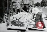 Image of construction work Mainz Germany, 1954, second 19 stock footage video 65675031792