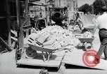 Image of construction work Mainz Germany, 1954, second 20 stock footage video 65675031792