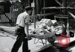 Image of construction work Mainz Germany, 1954, second 24 stock footage video 65675031792