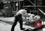 Image of construction work Mainz Germany, 1954, second 25 stock footage video 65675031792