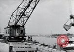 Image of construction work Wiesbaden Germany, 1954, second 51 stock footage video 65675031794