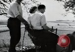 Image of German farmers Wiesbaden Germany, 1954, second 17 stock footage video 65675031797