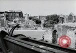 Image of damaged buildings Mainz Germany, 1954, second 59 stock footage video 65675031798