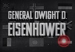 Image of Dwight David Eisenhower United States USA, 1951, second 8 stock footage video 65675031852