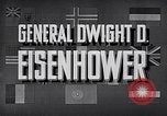 Image of Dwight David Eisenhower United States USA, 1951, second 12 stock footage video 65675031852