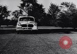 Image of Michigan manufacturer displays new automobile Michigan United States USA, 1941, second 3 stock footage video 65675031875