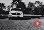 Image of Michigan manufacturer displays new automobile Michigan United States USA, 1941, second 4 stock footage video 65675031875