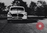 Image of Michigan manufacturer displays new automobile Michigan United States USA, 1941, second 5 stock footage video 65675031875