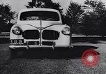 Image of Michigan manufacturer displays new automobile Michigan United States USA, 1941, second 6 stock footage video 65675031875