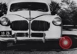 Image of Michigan manufacturer displays new automobile Michigan United States USA, 1941, second 7 stock footage video 65675031875
