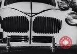 Image of Michigan manufacturer displays new automobile Michigan United States USA, 1941, second 8 stock footage video 65675031875
